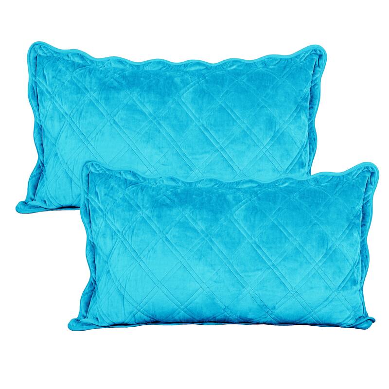 Serenta Supersoft Microplush Quilted 4 Pieces Bedspread Coverlet Set