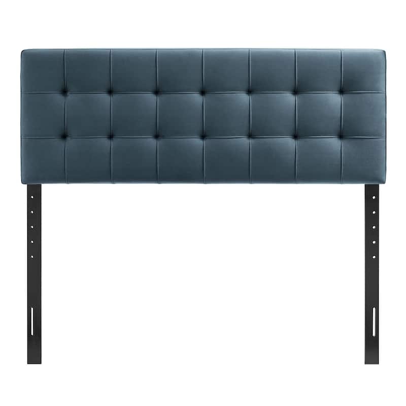 Lily Biscuit Tufted Performance Velvet Headboard