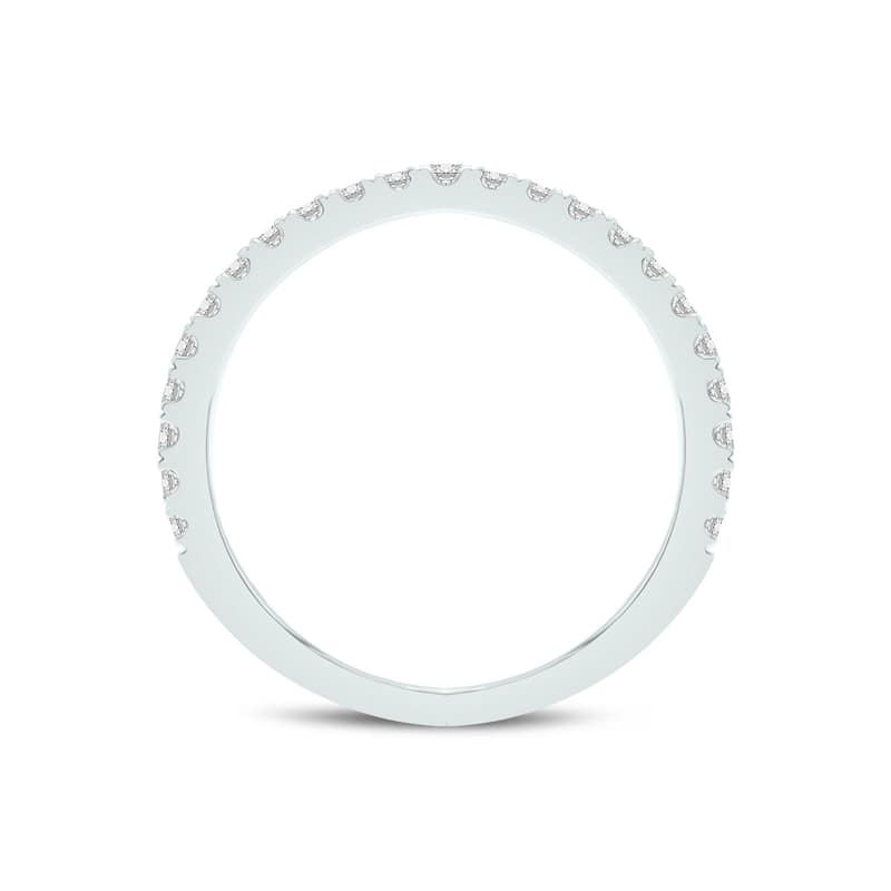 Marquee 1.80 CTW Center Princess Cut Lab Grown Diamond Engagement Ring Set in 14Karat White Gold