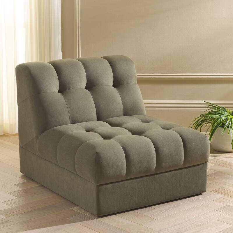 SAFAVIEH Thane Velvet Accent Chair (Fully Assembled) - 31"W x 39"D x 28"H