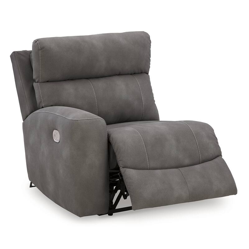 Signature Design by Ashley Next-Gen DuraPella 2-Piece Power Reclining Sectional Loveseat - 77"W x 42"D x 41"H