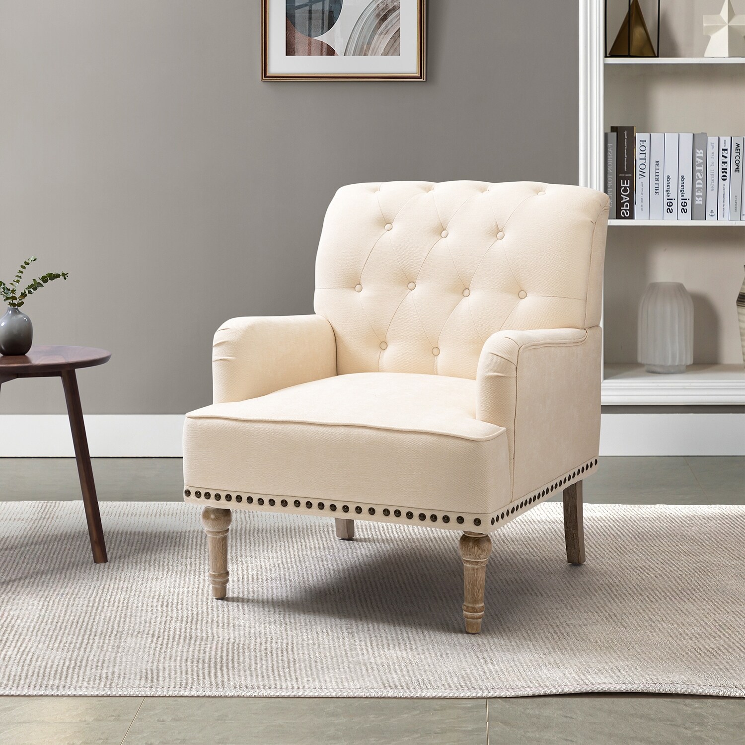 Armchair with Carved Legs Bed Bath Beyond 36538343