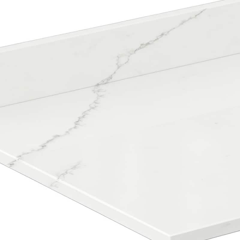 Wyndham Collection WCFQC166STOPUNS-Q 66" Quartz Vanity Top with