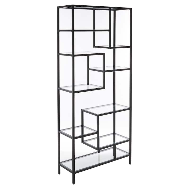 SAFAVIEH Astrid 10 Shelf Etagere - 32" W x 12" D x 72" H - 32Wx12Dx72H