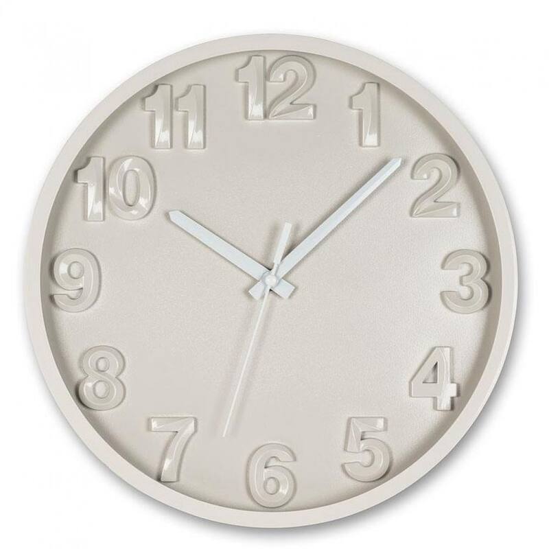 Bold Numbers Wall Clock