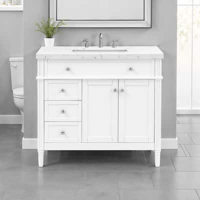 37'' Orinda Bathroom Vanity with Engineered Stone Top