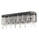 preview thumbnail 3 of 1, Varaluz Barcelona 3-light Onyx Crystal Bath Light