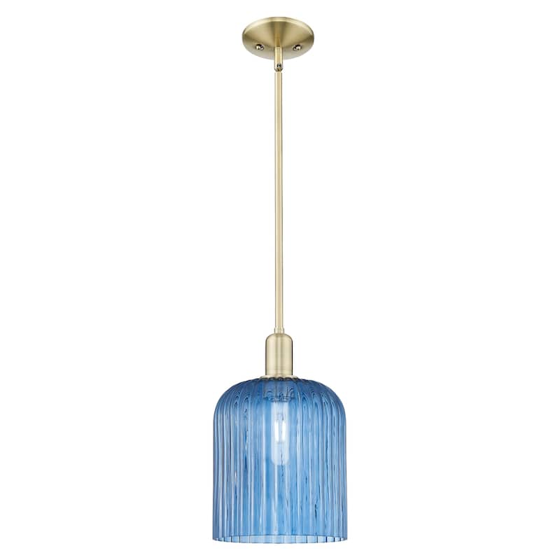Innovations Lighting Endless Possibilities Arcadia - Bridal Veil - 1 Light 8" Stem Hung Mini Pendant