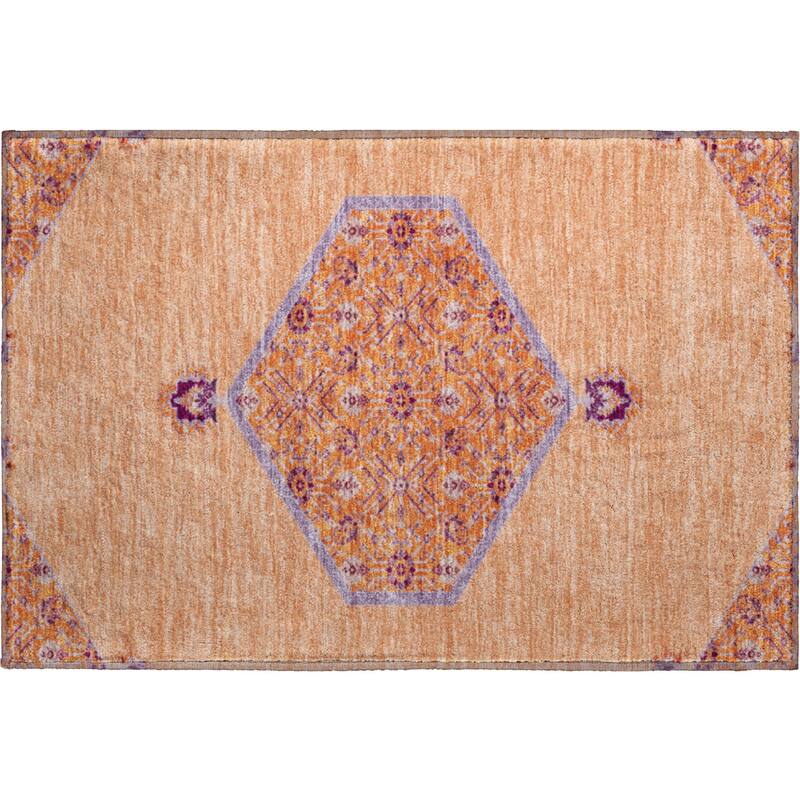 Premium Washable Super Soft Traditional Global Mayfield Rug