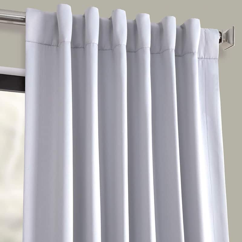 Exclusive Fabrics Room Darkening 96-inch Curtain Panel Pair (2 Panels)