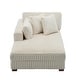 preview thumbnail 11 of 150, 42" W Plush Corduroy Upholstered Chaise Lounge Sleeper for Living
