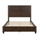preview thumbnail 16 of 31, 4-Piece Bedroom set with Wooden Bed 2 Nightstands and 5 Drawer Dresser