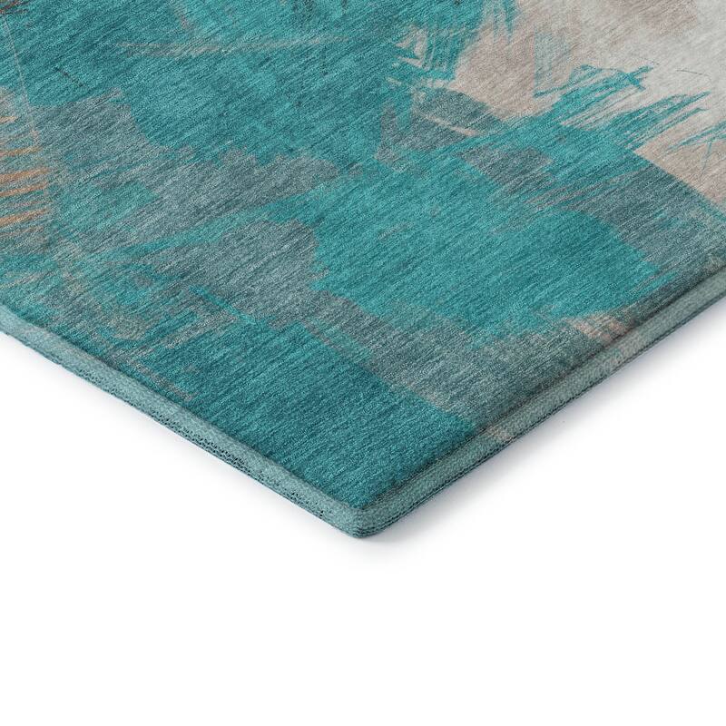 Premium Washable Super Soft Modern Brushstrokes Mayfield Rug