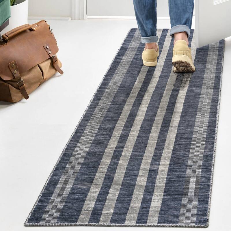 JONATHAN Y Timantii Bohemian Medallion Textured Weave Machine Washable Area Rug