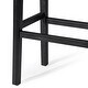 preview thumbnail 92 of 98, Maven Lane 31" Adrien Saddle Kitchen Bar Height Stool - N/A