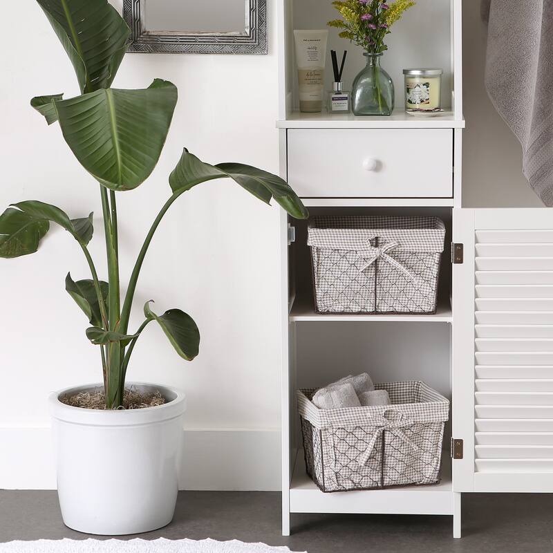 Chicken Wire Print Liner Basket (Set of 3) Small