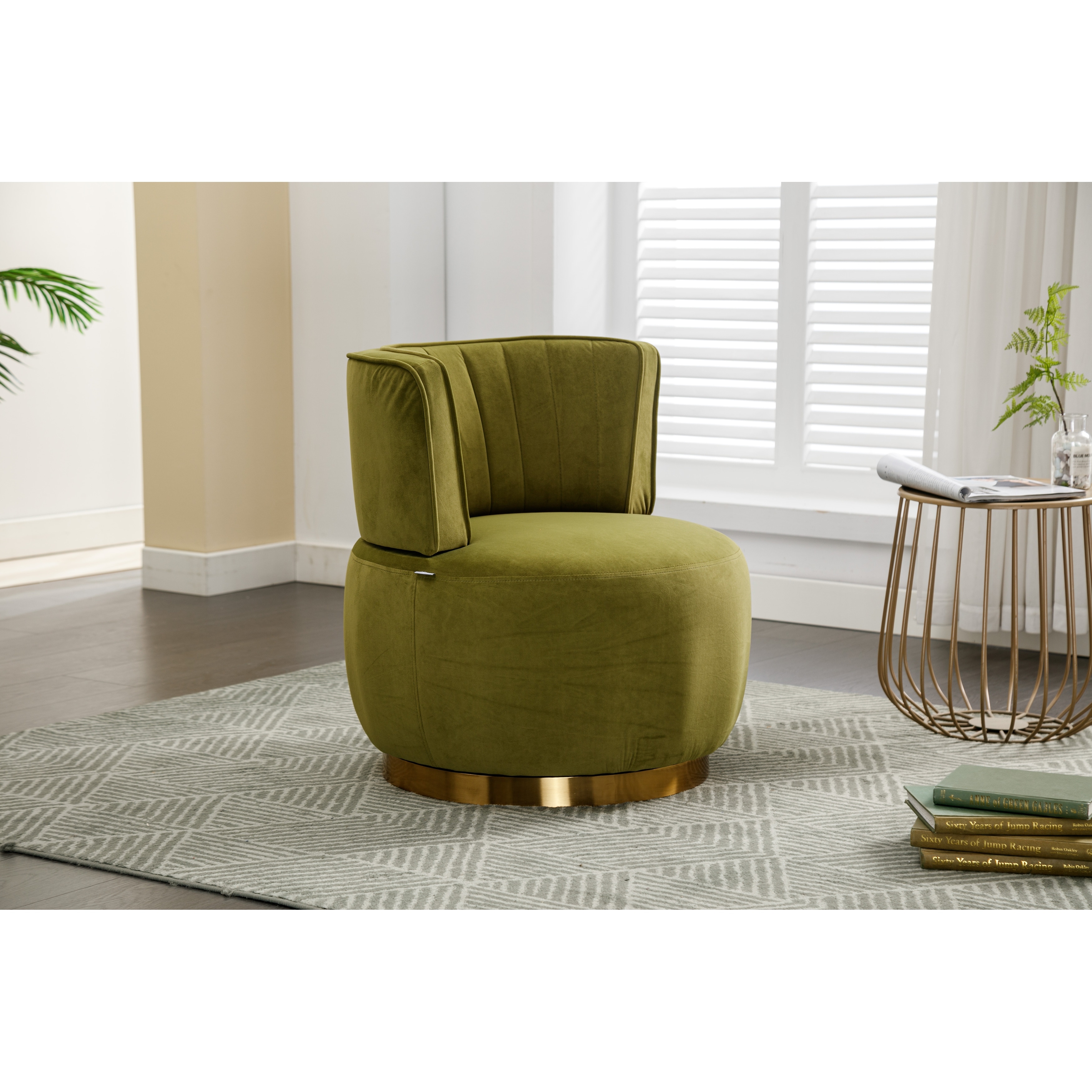 Round rotating sales sofa chair