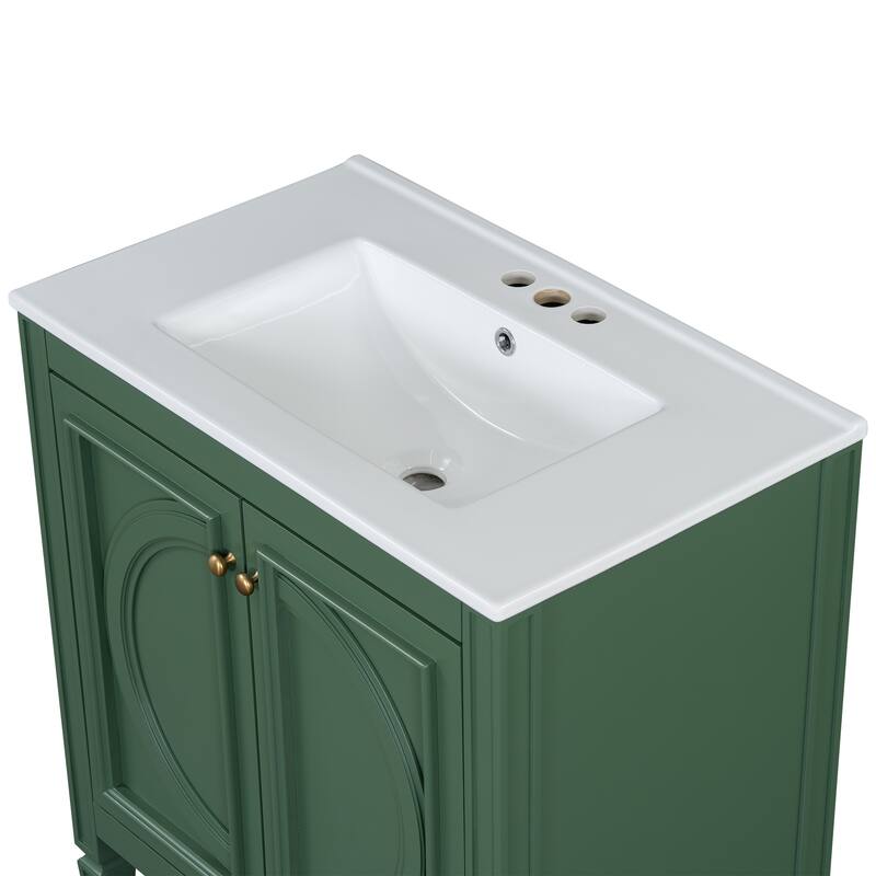 Vintage Style Bathroom Vanity with Sink