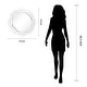 preview thumbnail 8 of 22, Interlaced Round Beveled Framed Wall Mirror for Bathroom,Vanity, Bedroom