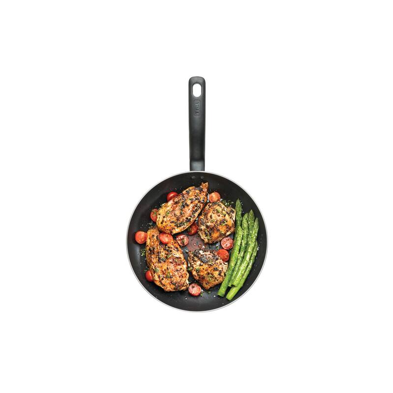 T-fal Essentials Nonstick Fry Pan, 12 inch, Black