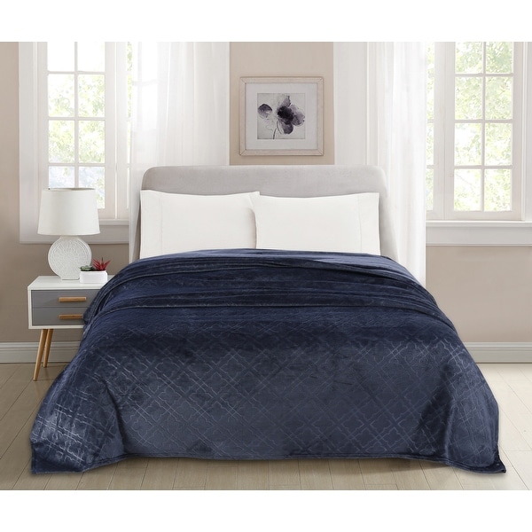 Bed bath and best sale beyond plush blanket