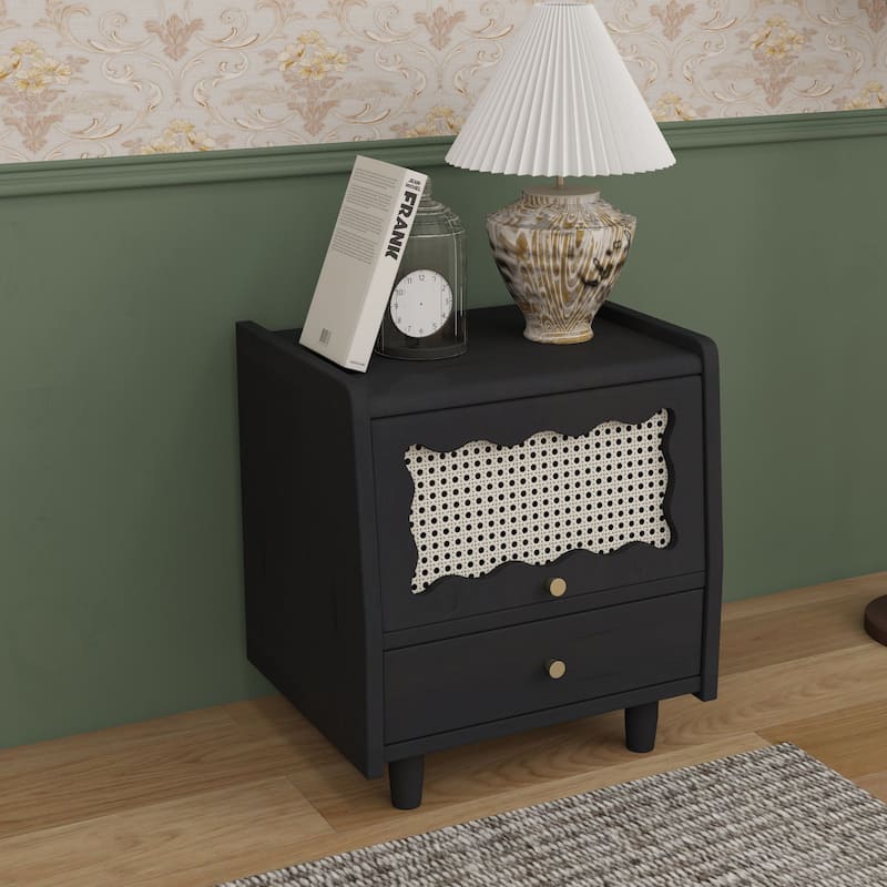 Wooden Nightstand