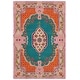 preview thumbnail 56 of 115, SAFAVIEH Handmade Bellagio Fronnie Oriental Medallion Wool Rug