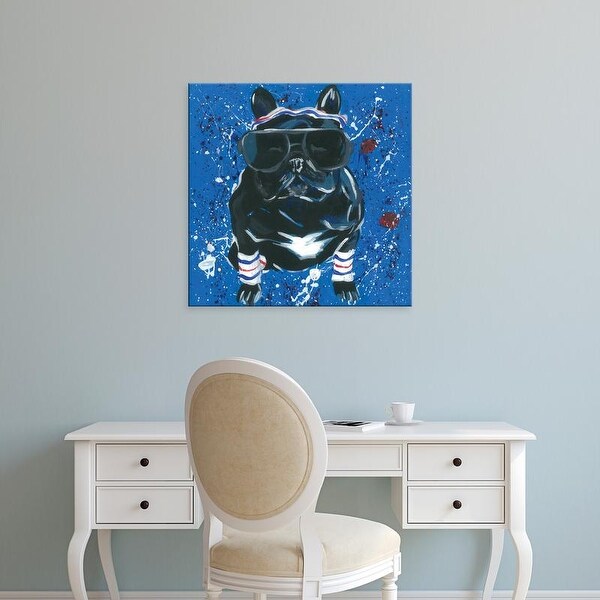 Easy Art Prints Jennifer Rutledge's 'Dapper Animal III' Premium Canvas Art
