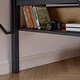 preview thumbnail 29 of 69, Metal Loft Bed with Rectangular Desk, LED lights, Storage Shelves and Hanging Storage Compartments, Safety Guard and Ladder
