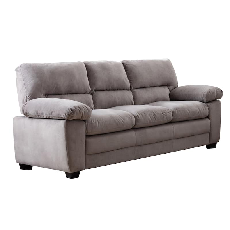 Contemporary Pillow Top Upholstered Living Room Sofa Set