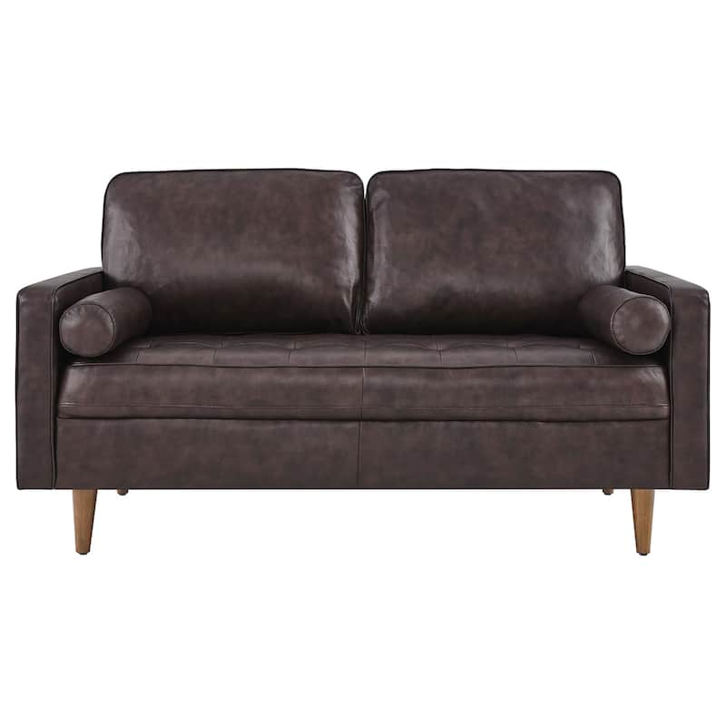 Valour Leather Loveseat