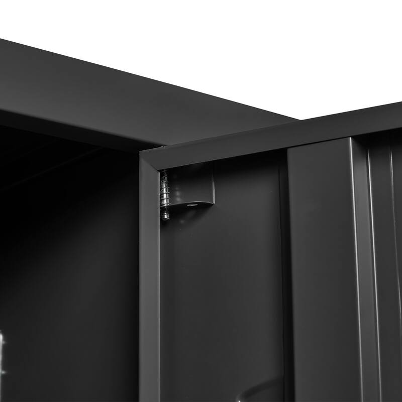 9 Door 72"H Metal Lockers With Lock