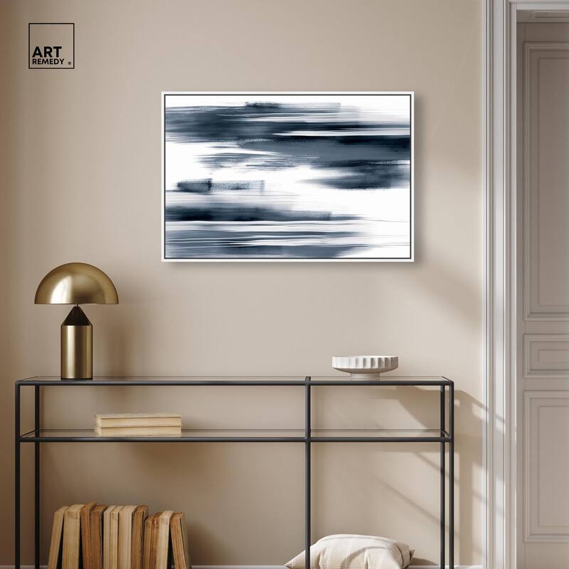 Blue Mirage II Canvas by Art Remedy