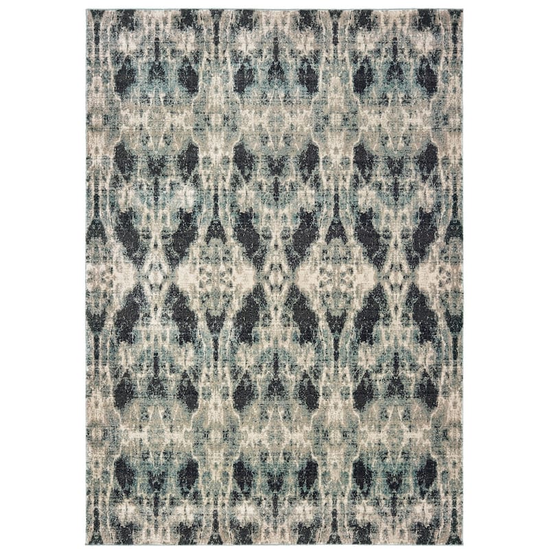 HomeRootsAbstract Traditional Rectangle Area Rug