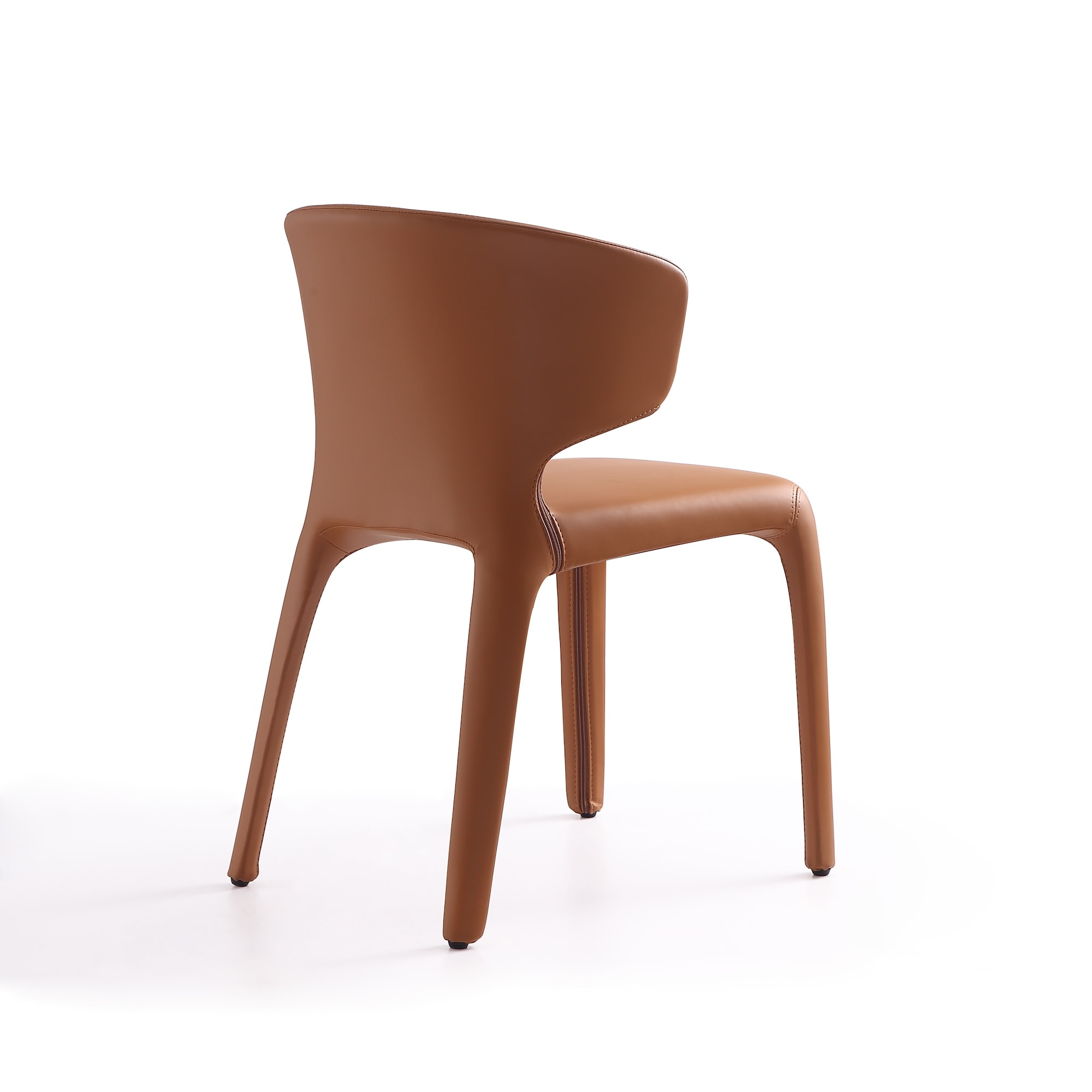 Carson Carrington Idloken Leather Upholstered Dining Chair - - Picture 20 of 20