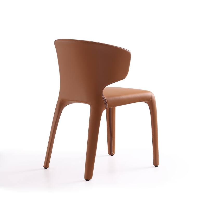 Carson Carrington Idloken Leather Upholstered Dining Chair - N/A