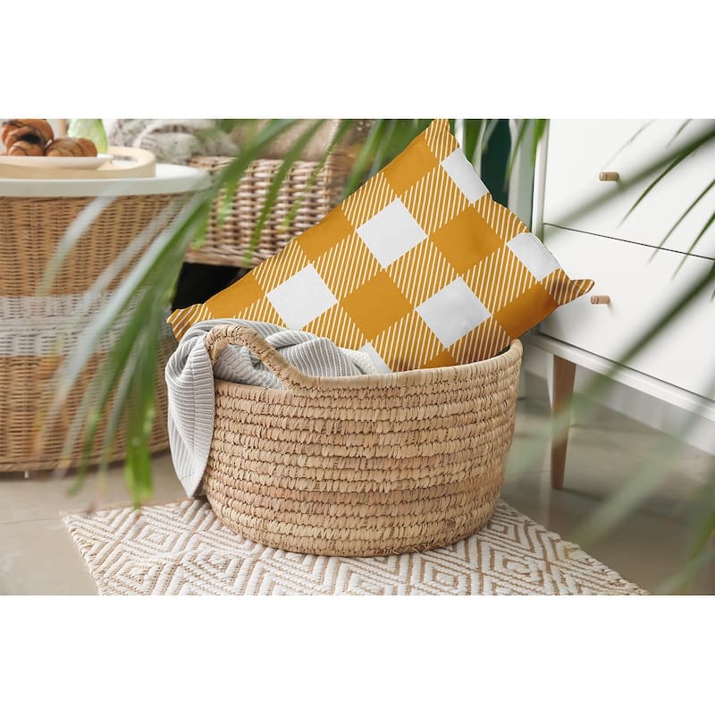 Buffalo Plaid Indoor/Outdoor Throw Pillow