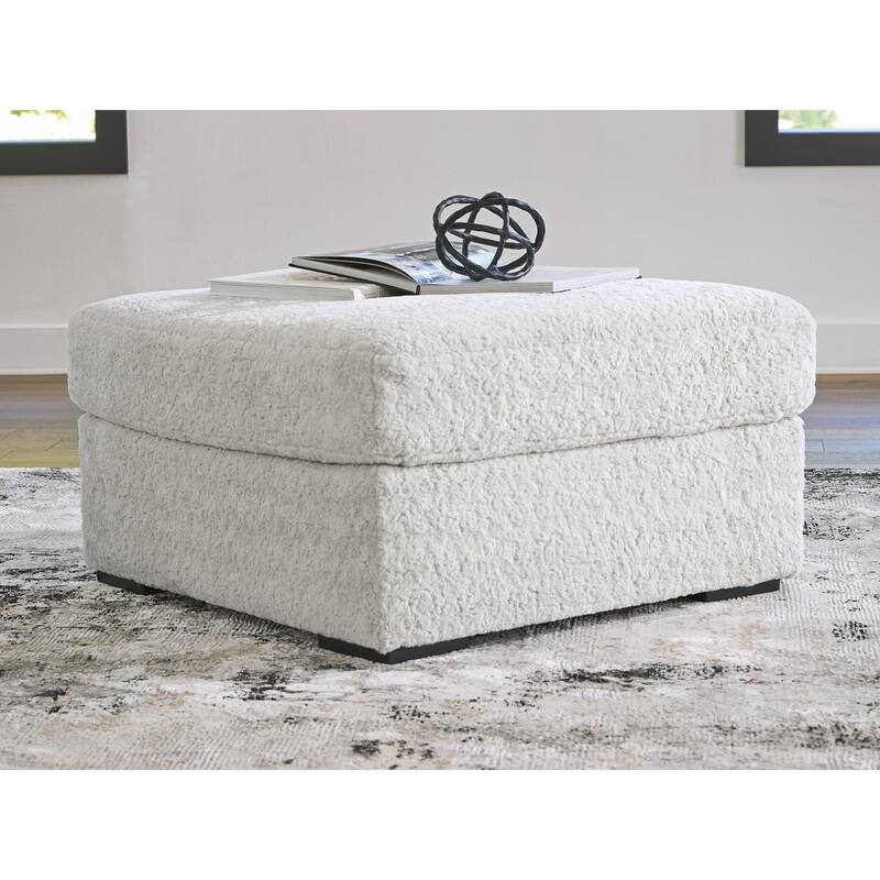 Signature Design by Ashley Cuddlesome White Oversized Accent Ottoman