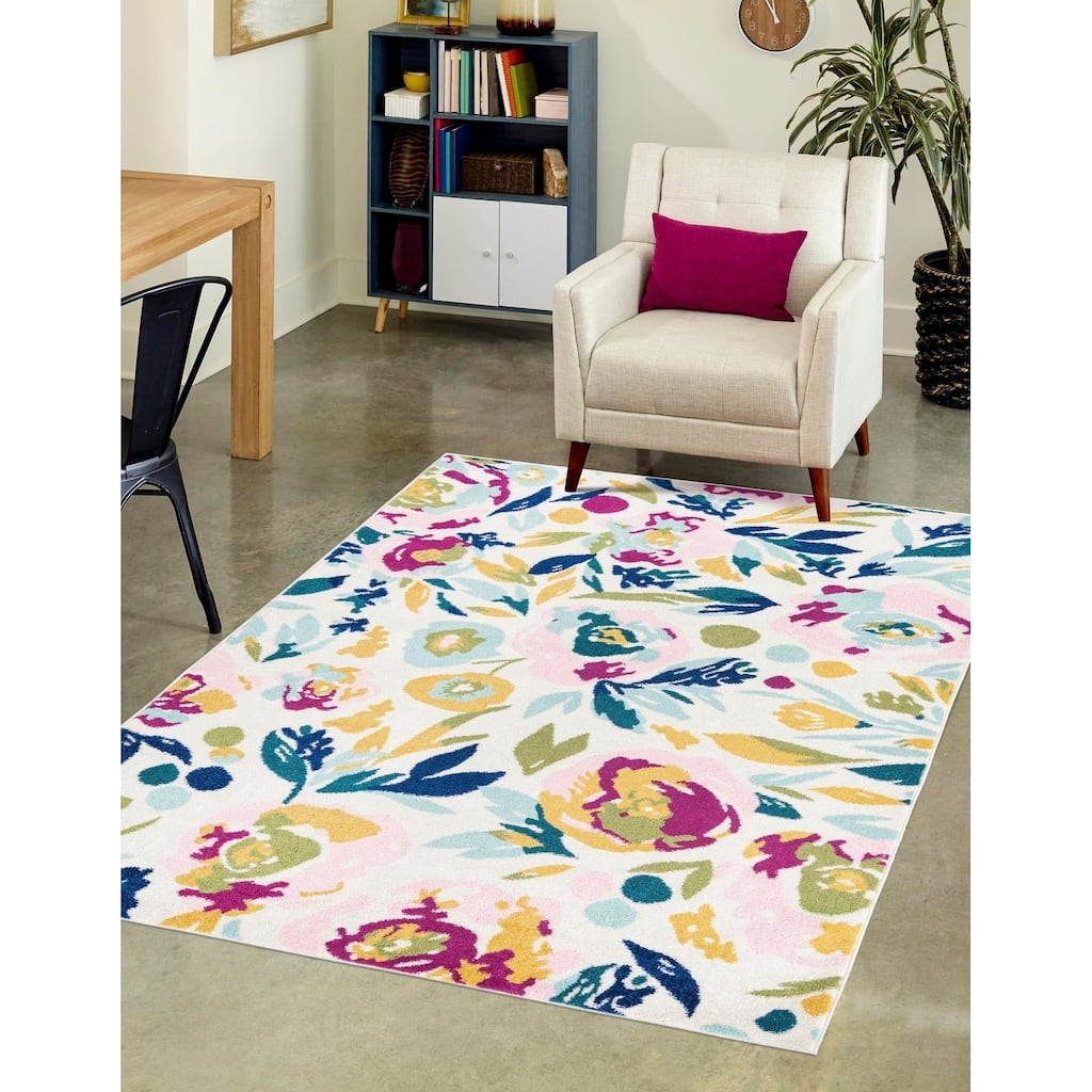 Contemporary Demdence Collection Area Rug