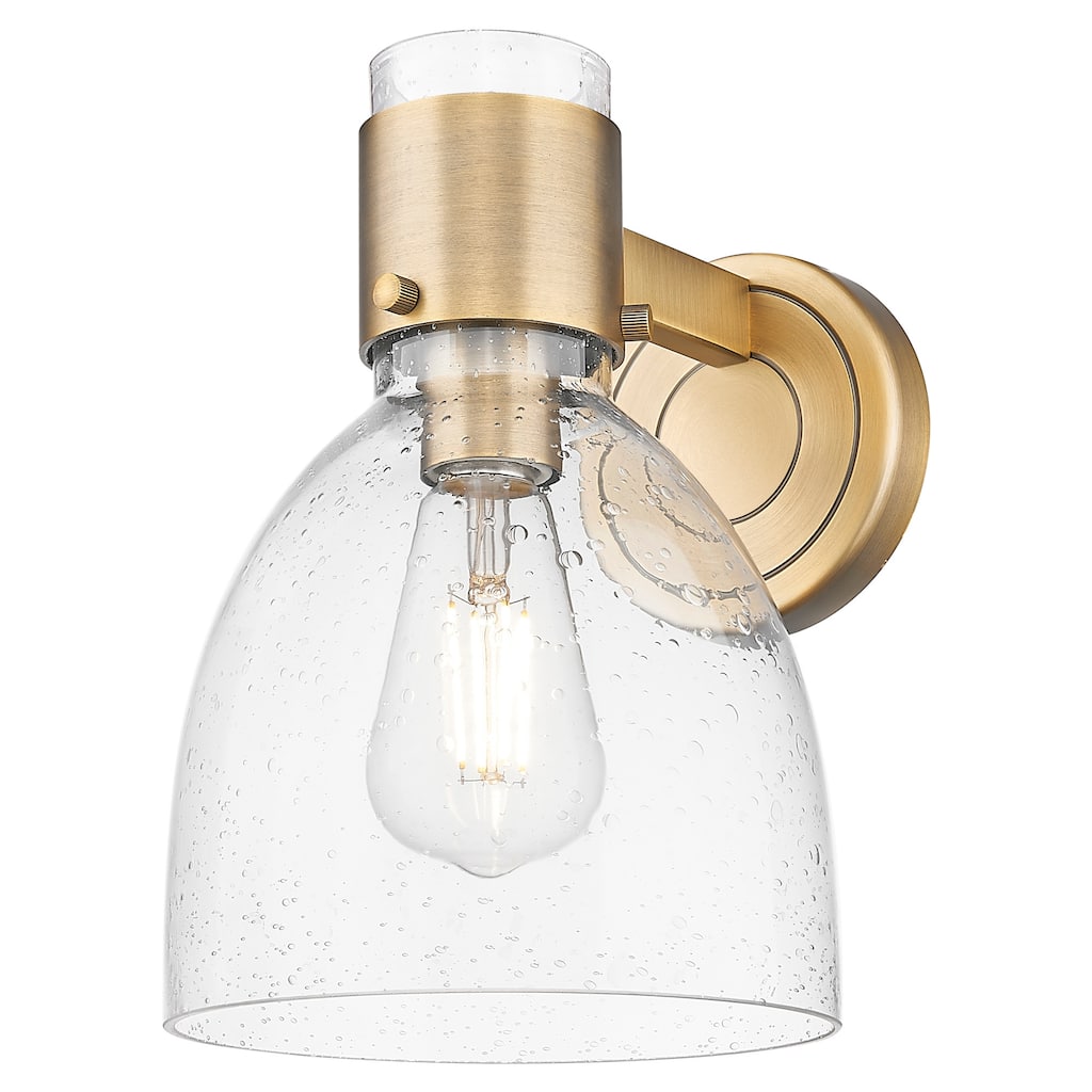Innovations Lighting 464-1W-G464D-7SDY Lawton Bell 9" Tall Bathroom
