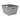 Simplify Large Grommet Storage Bin in Heather Grey - 17"x 14"x 10"