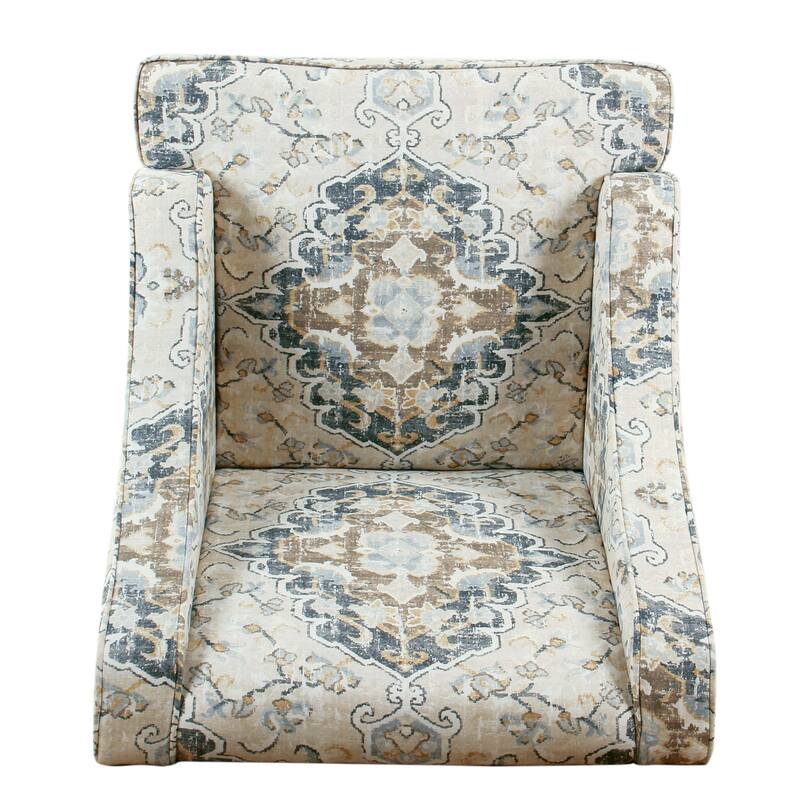 Porch & Den Holman Upholstered Swoop Arm Chair