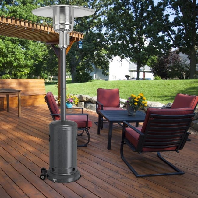 Garden Propane Standing LP Gas Steel Accessories Heater - 7.25 ft