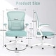 preview thumbnail 32 of 48, Ergonomic Office Mid Back Chair - N/A