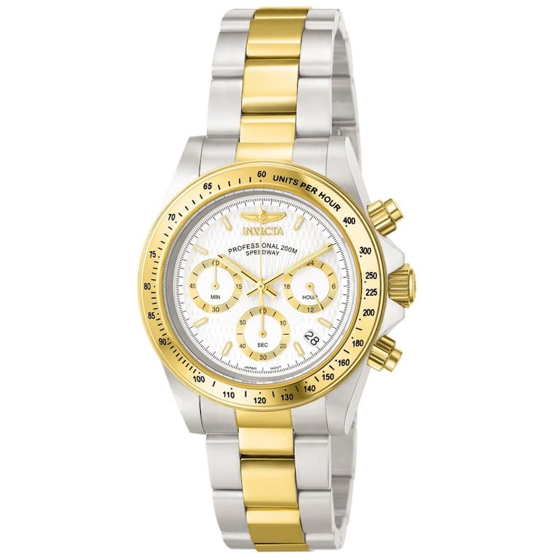 Invicta Men's 9212 Speedway Quartz Chronograph White Dial Watch