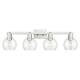 Option Brushed Satin Nickel / Clear