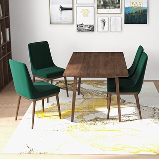 Andrea Mid Century Modern 5 Piece Dining Room Set - Bed Bath & Beyond ...