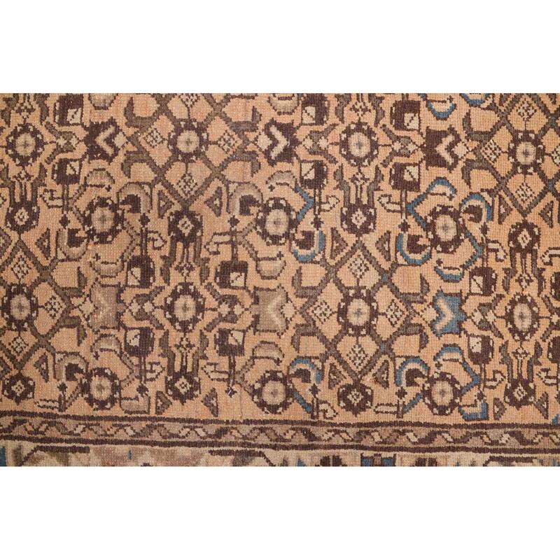 ECARPETGALLERY Hand-knotted Antalya Vintage Light Copper Wool Rug - 3'6 x 10'2