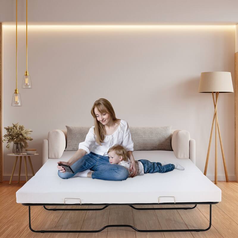 Foldable Pull Out Sofa Bed Replacement Mattress, Sofa Not Included