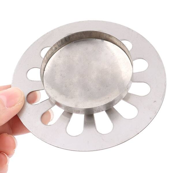Shop Home Stainless Steel Round Shaped Waste Sink Strainer Shower